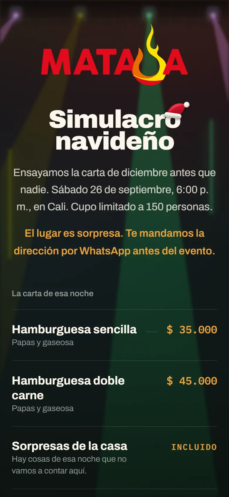 MATAÜA Party en celular