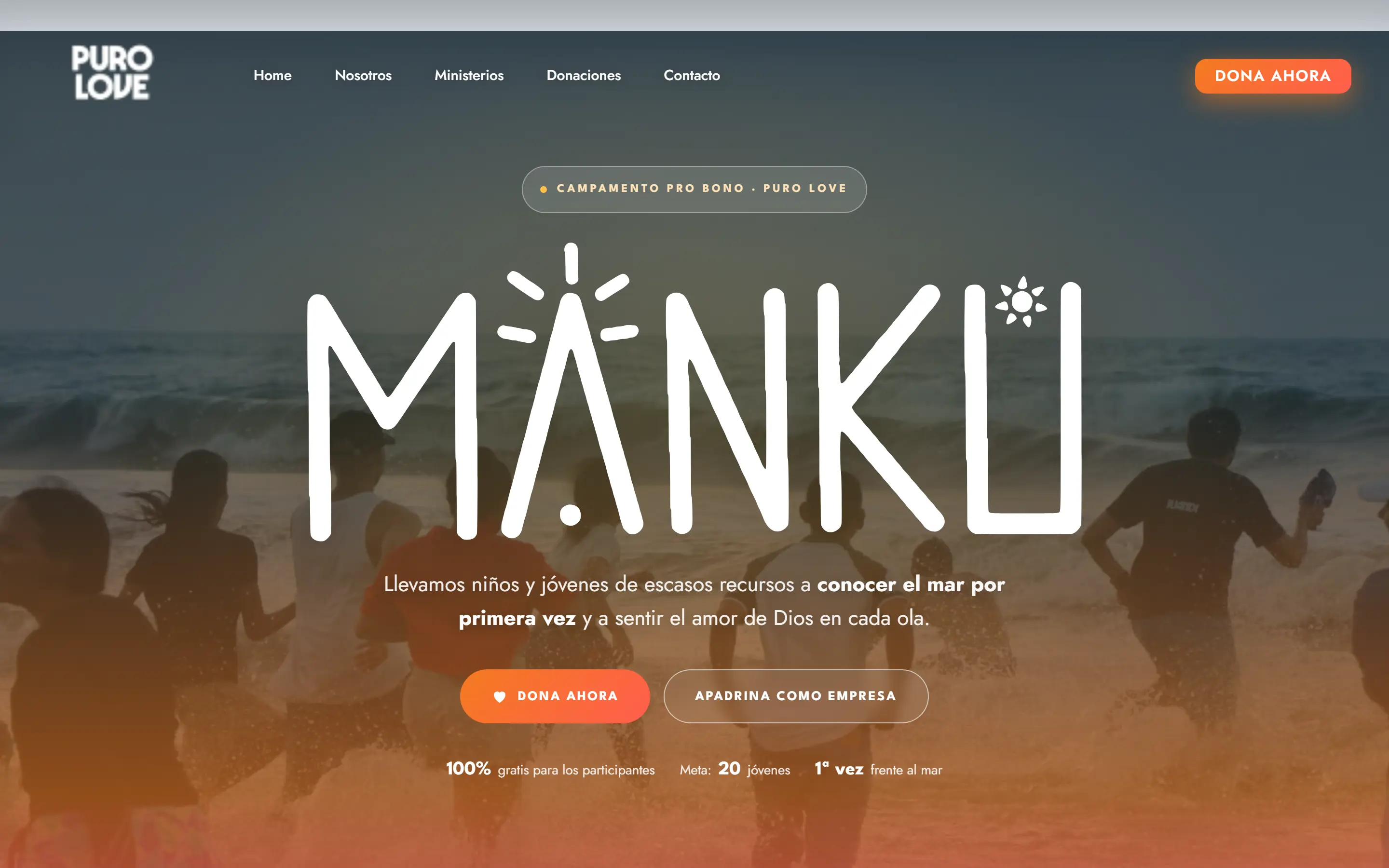 Puro Love: página de Mankú
